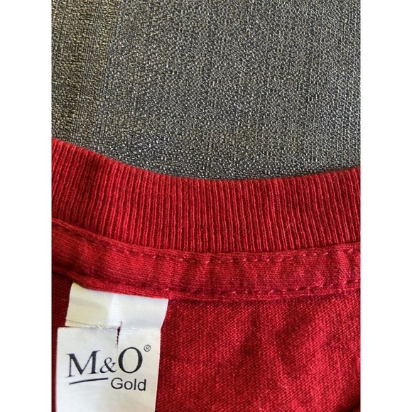 Utah Utes Red Graphic Crew Neck Tee M&O Gold Youth Medium - Picture 3 of 6